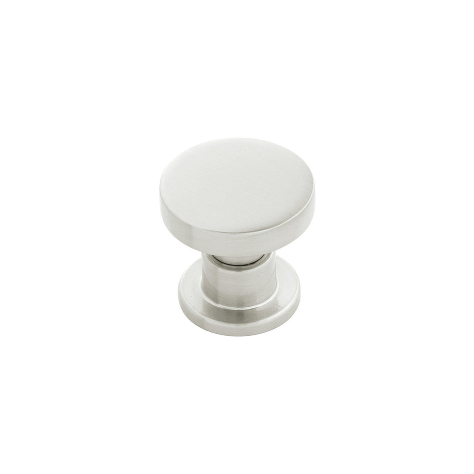 Belwith B077944SN: 1-1/4" Urbane Cabinet Knob - Satin Nickel