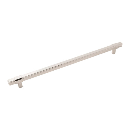 Belwith B076902-14: 12" cc Monroe Cabinet Pull - Polished Nickel