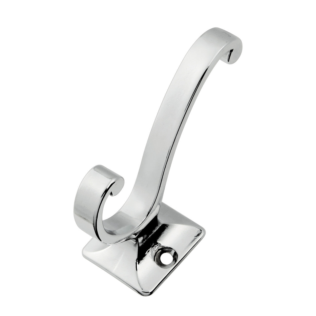 Hickory P25024-CH: 2-5/8" Catania Double Wall Hook - Polished Chrome