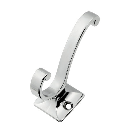 Hickory P25024-CH: 2-5/8" Catania Double Wall Hook - Polished Chrome