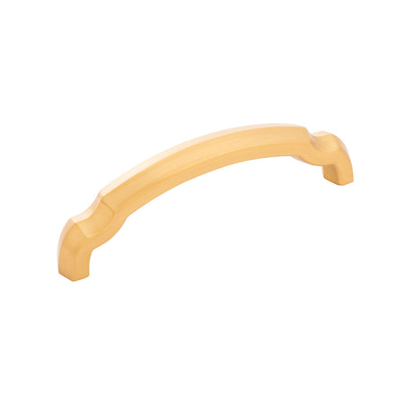 Hickory H077863BGB: 96mm cc Veranda Arch Cabinet Pull - Brushed Golden Brass