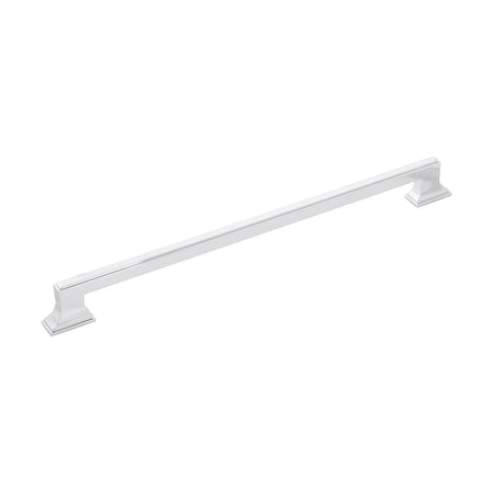 Belwith B077465-CH: 12" cc Brownstone Cabinet Pull - Chrome