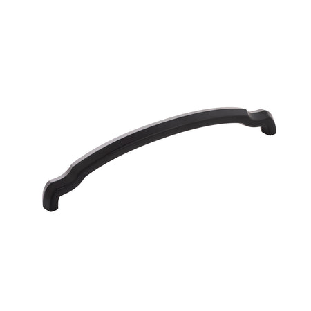 Hickory H077865MB: 160mm cc Veranda Arch Cabinet Pull - Matte Black