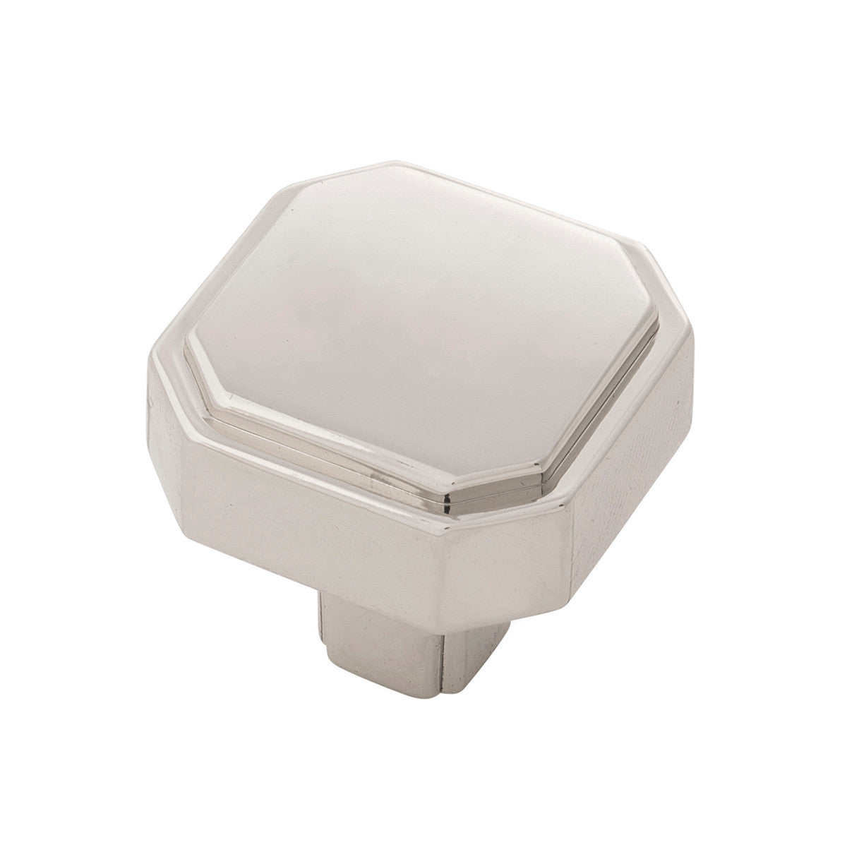 Belwith B076895-14: 1-5/16" Monroe Cabinet Knob - Polished Nickel