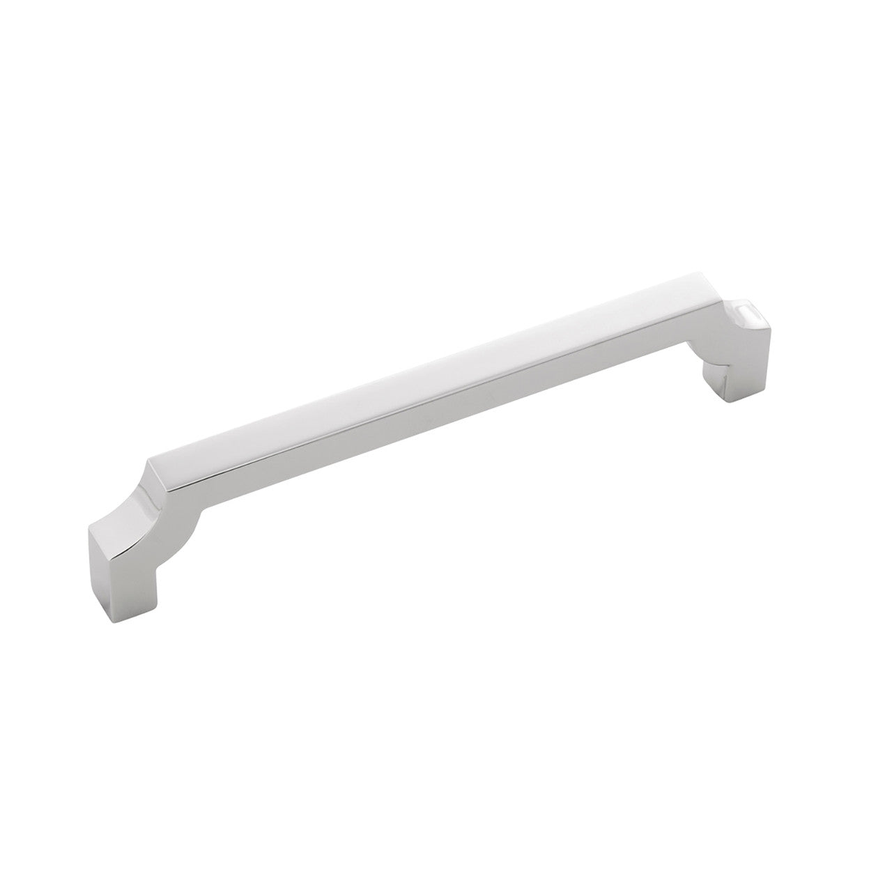Belwith B076642-CH: 128mm cc Monarch Cabinet Pull - Chrome