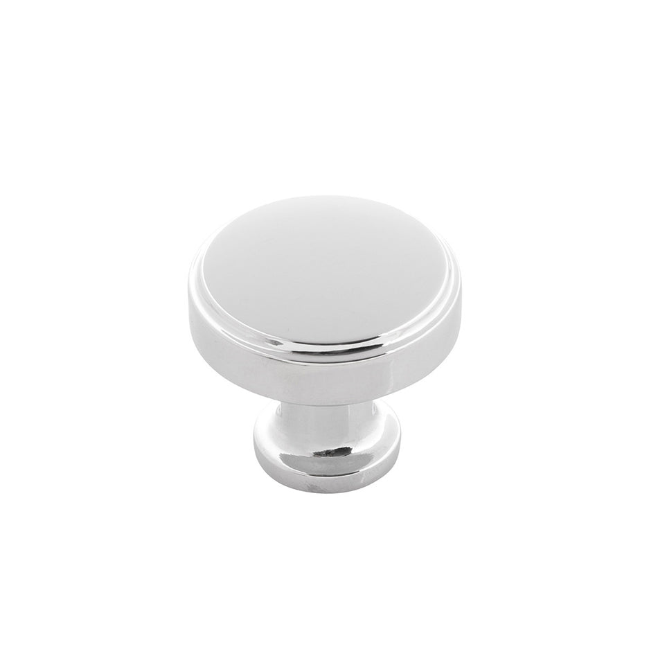 Hickory H077849CH: 1-1/4" Piper Cabinet Knob - Polished Chrome