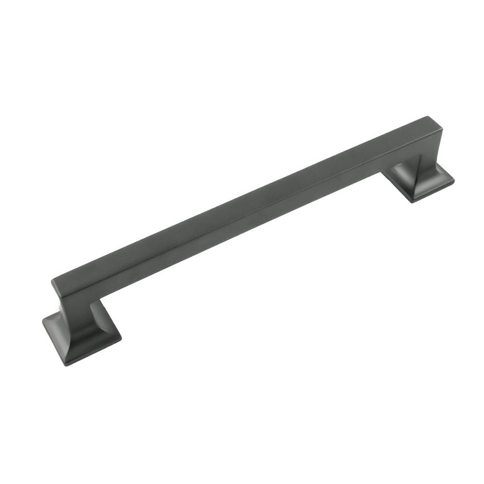 Hickory P3019-MB: 192mm cc Studio Cabinet Pull - Matte Black