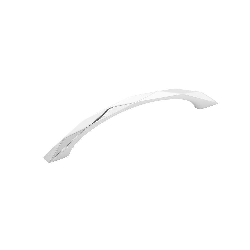 Hickory H077842CH: 128mm cc Karat Arch Cabinet Pull - Polished Chrome