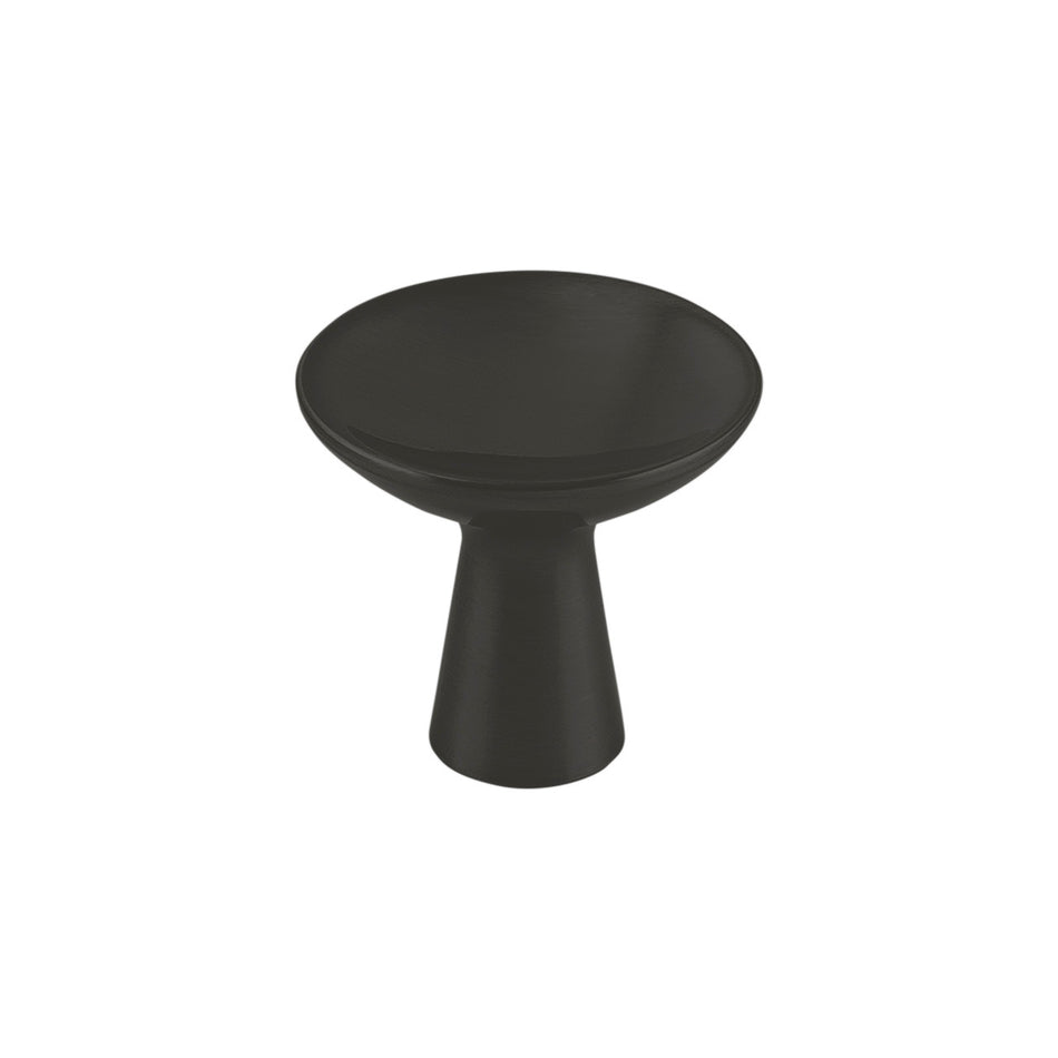 Hickory H078776MB: 1-1/4" Maven Cabinet Knob - Matte Black