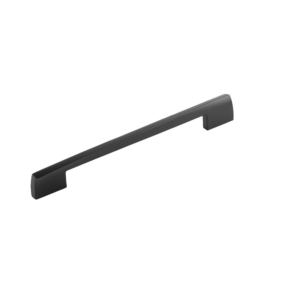 Belwith B077024-MB: 224mm cc Flex Cabinet Pull - Matte Black