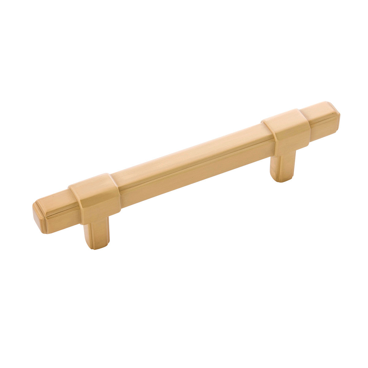 Belwith B076899-BGB: 96mm cc Monroe Cabinet Pull - Brushed Golden Brass