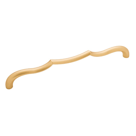 Belwith B076144-BGB: 224mm cc Trellis Cabinet Pull - Brushed Golden Brass