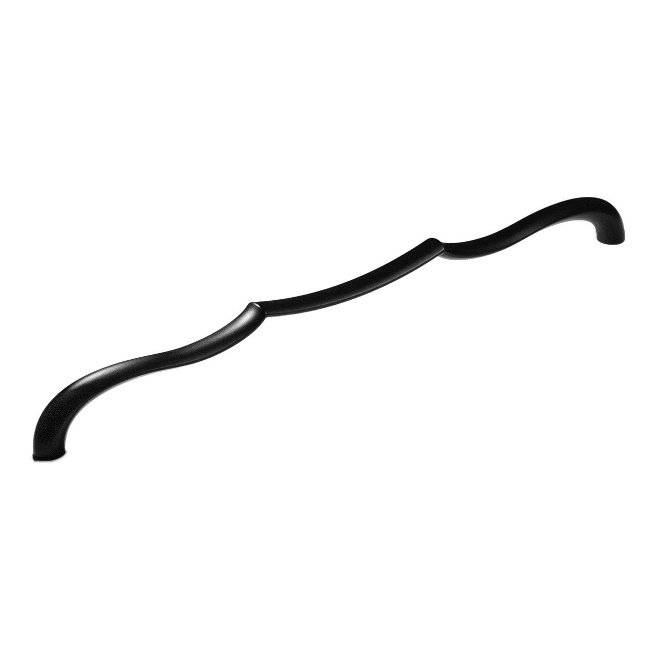 Belwith B076145-MB: 12" cc Trellis Cabinet Pull - Matte Black