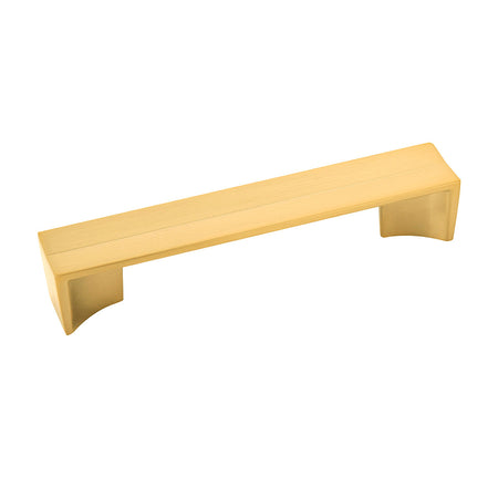 Belwith B076090-BGB: 128mm cc Avenue Cabinet Pull - Brushed Golden Brass