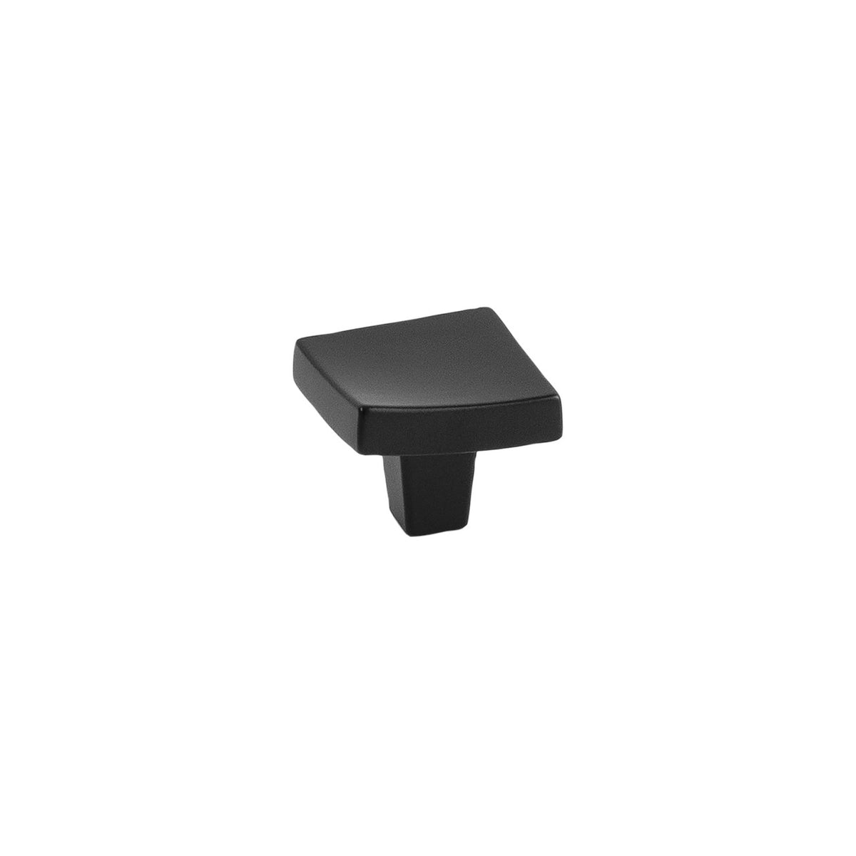 Belwith B076716-MB: 1-1/4" Flex Cabinet Knob - Matte Black