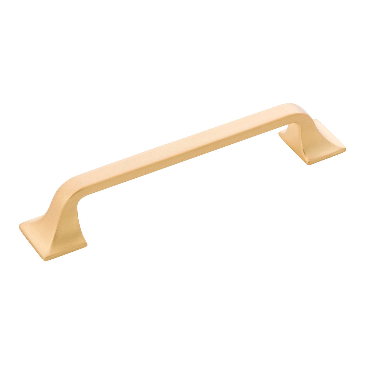 Hickory H076702-BGB: 128mm cc Forge Cabinet Pull - Brushed Golden Brass