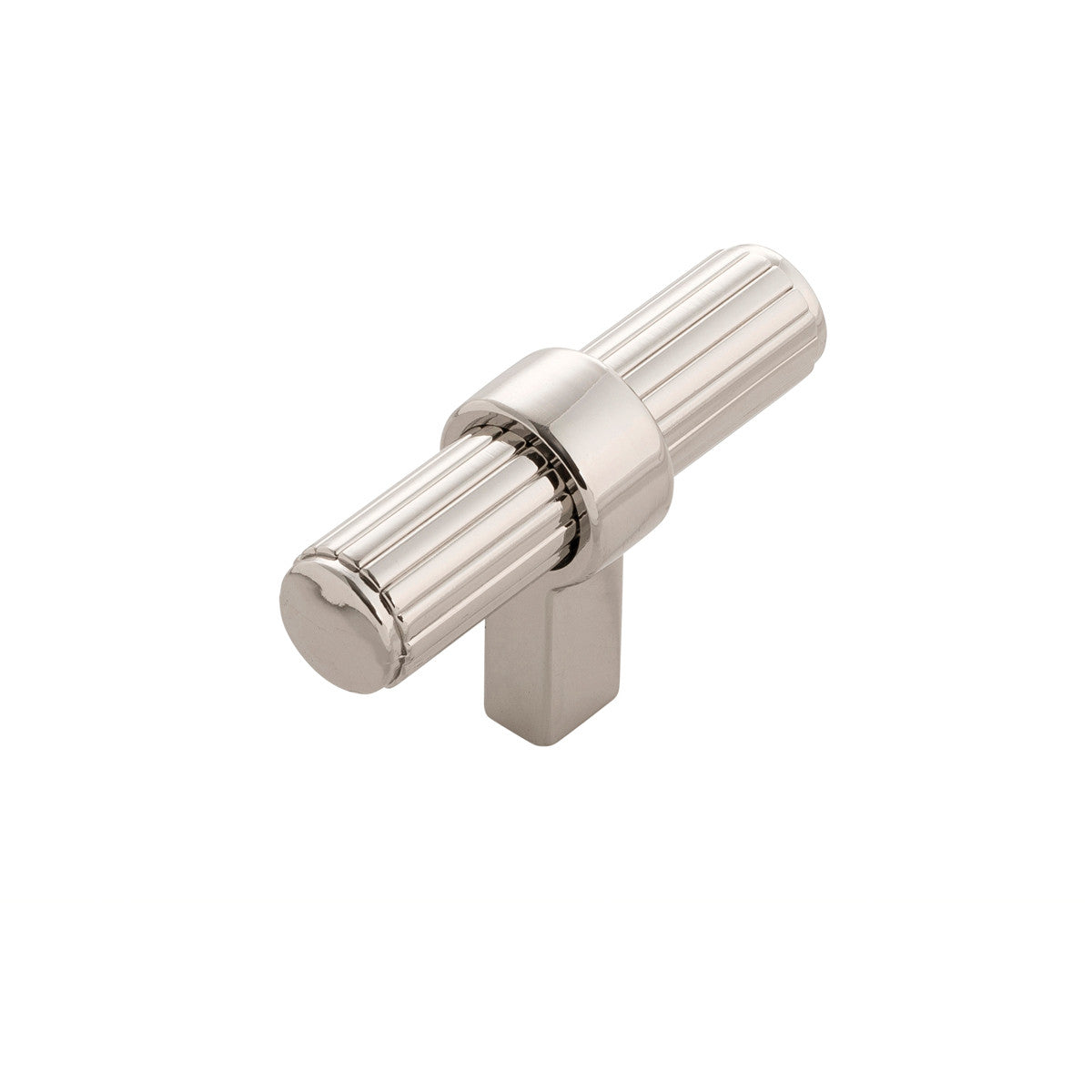 Belwith B076886-14: 2-3/8" Sinclaire T-Bar Cabinet Knob - Polished Nickel