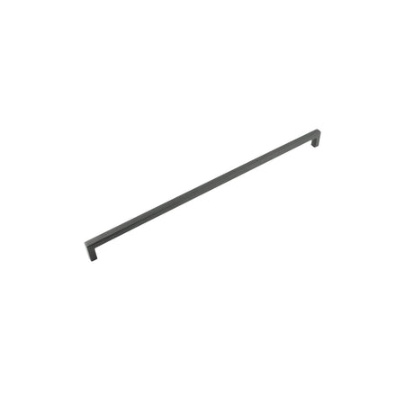 Hickory HH075337-MB: 18" cc Skylight Cabinet Pull - Matte Black