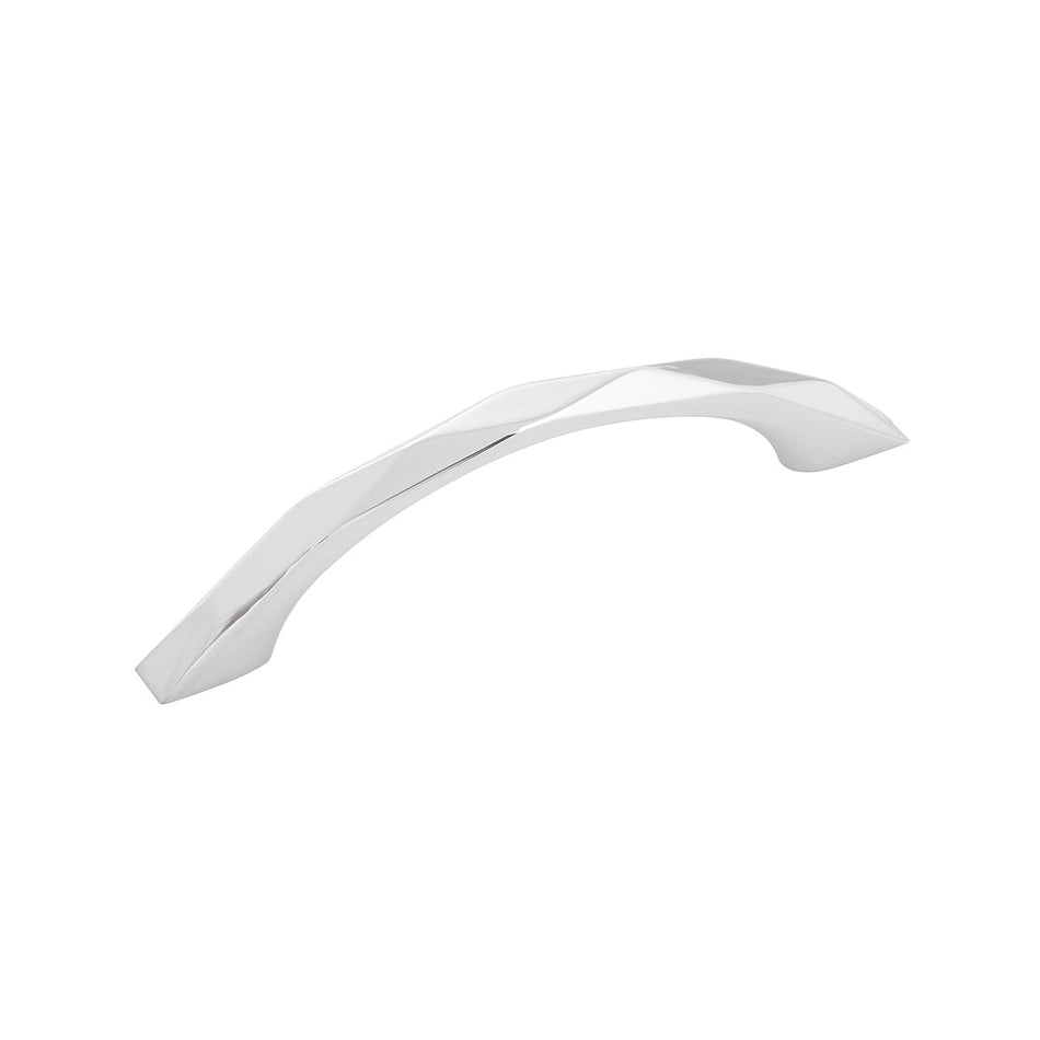 Hickory H077841CH: 96mm cc Karat Arch Cabinet Pull - Polished Chrome