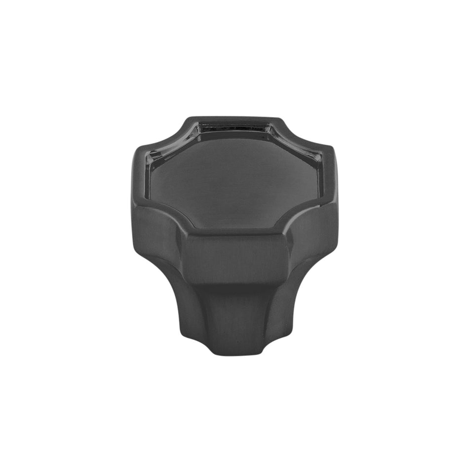 Belwith B076636-MB: 1-1/4" Monarch Cabinet Knob - Matte Black