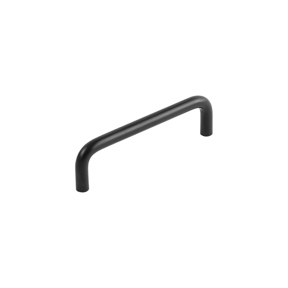 Hickory PW596-MB: 96mm cc Wire Cabinet Pull - Matte Black