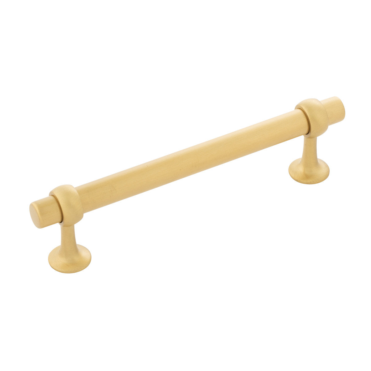 Belwith B077524-BGB: 128mm cc Ostia Cabinet Pull - Brushed Golden Brass