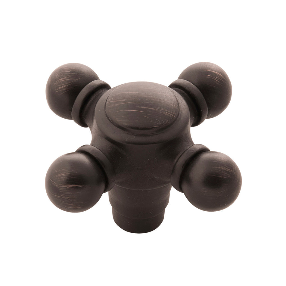 Belwith B076809-VB: 2-1/8" Fuller Cabinet Knob - Vintage Bronze