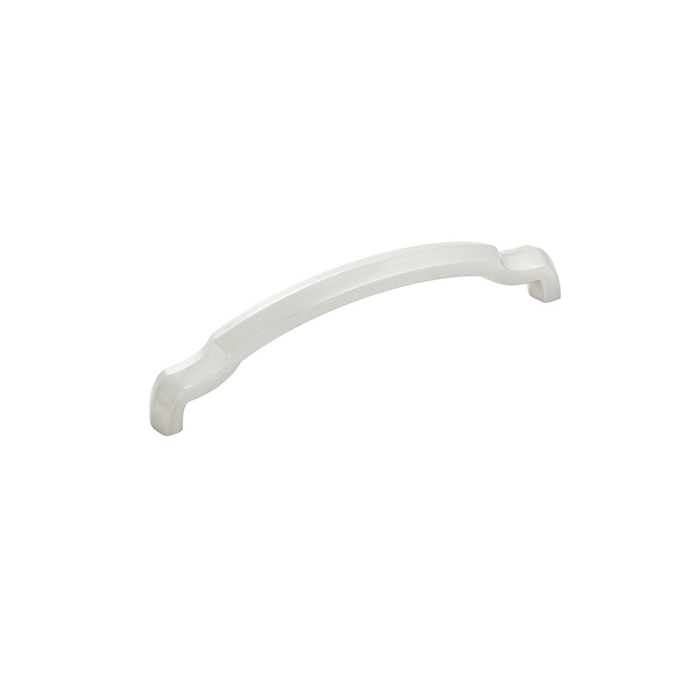Hickory H077864SN: 128mm cc Veranda Arch Cabinet Pull - Satin Nickel