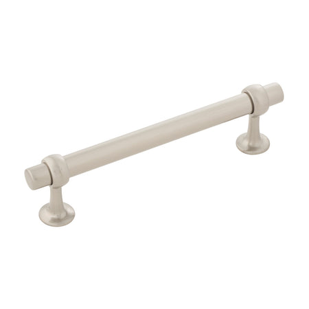 Belwith B077524-SN: 128mm cc Ostia Cabinet Pull - Satin Nickel