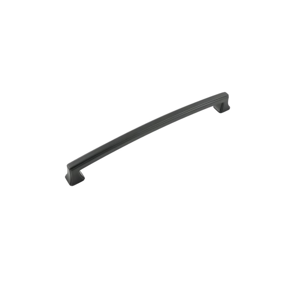 Hickory P3237-MB: 224mm cc Bridges Cabinet Pull - Matte Black