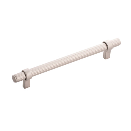 Belwith B077051-SN: 160mm cc Sinclaire Cabinet Pull - Satin Nickel