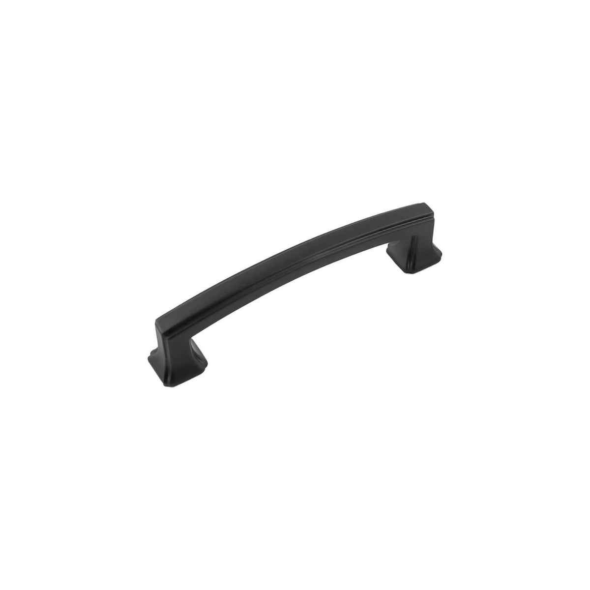 Hickory P3232-MB: 96mm cc Bridges Cabinet Pull - Matte Black