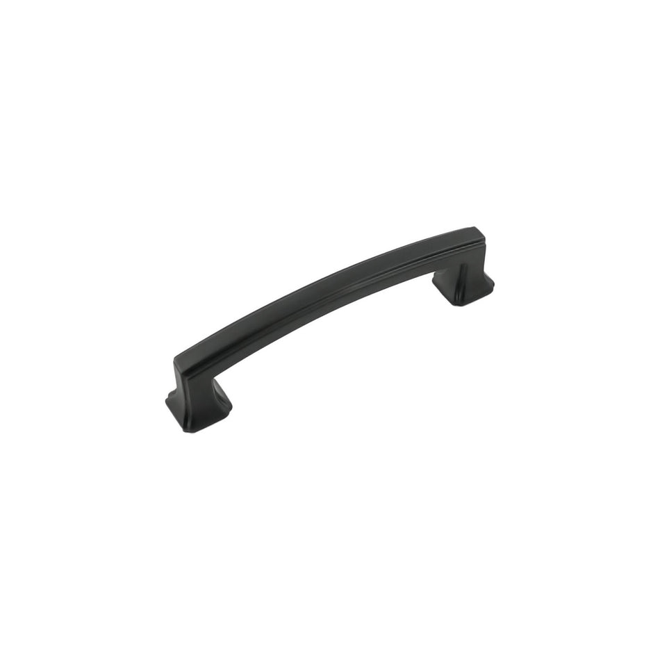 Hickory P3232-MB: 96mm cc Bridges Cabinet Pull - Matte Black