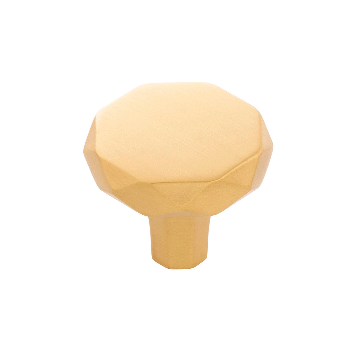 Hickory H077839BGB: 1-1/4" Karat Cabinet Knob - Brushed Golden Brass