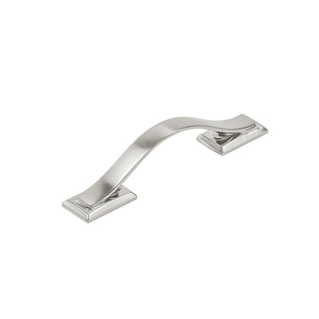 Hickory H078770SN: 3" cc Dover Arch Cabinet Pull - Satin Nickel