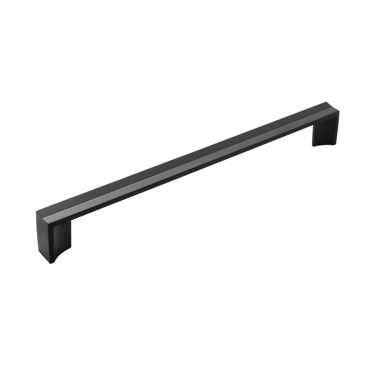 Belwith B077289-MB: 18" cc Avenue Appliance Pull - Matte Black