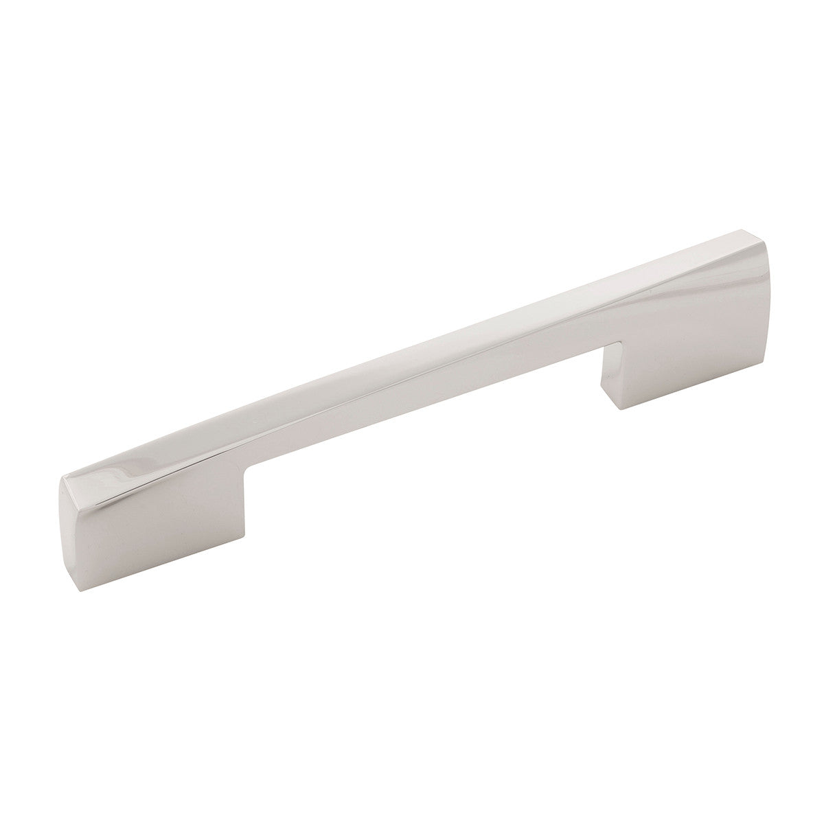 Belwith B076720-14: 128mm cc Flex Cabinet Pull - Polished Nickel