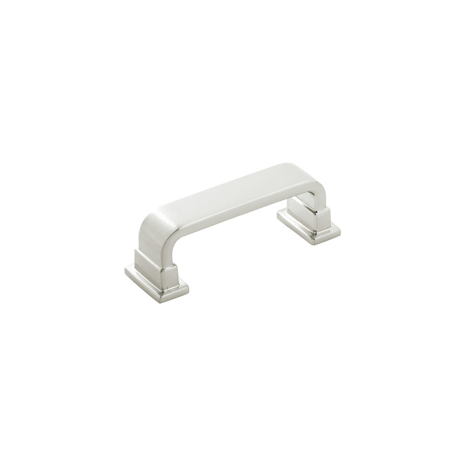 Belwith B077892SN: 3" cc Brighton Cabinet Pull - Satin Nickel