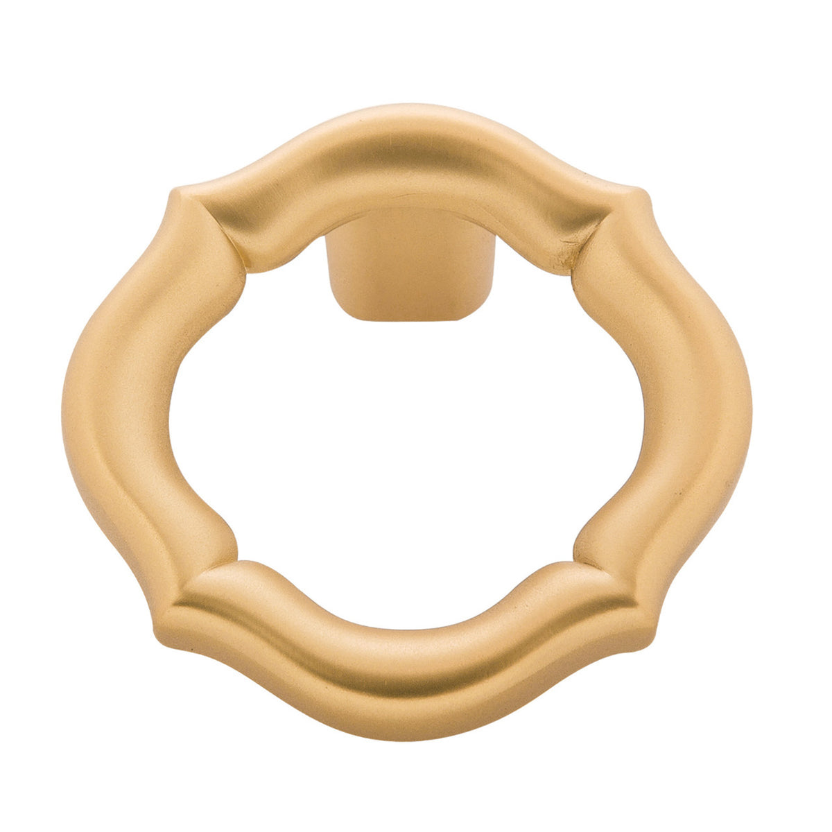 Belwith B076180-BGB: 2" Trellis Pendant Cabinet Pull - Brushed Golden Brass