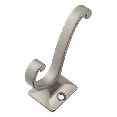 Hickory P25024-SN: 2-5/8" Catania Double Wall Hook - Satin Nickel