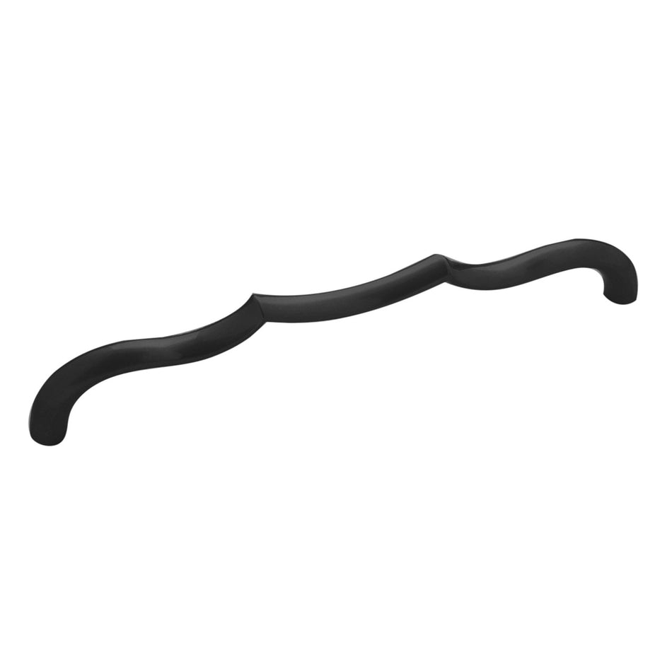 Belwith B076143-MB: 192mm cc Trellis Cabinet Pull - Matte Black