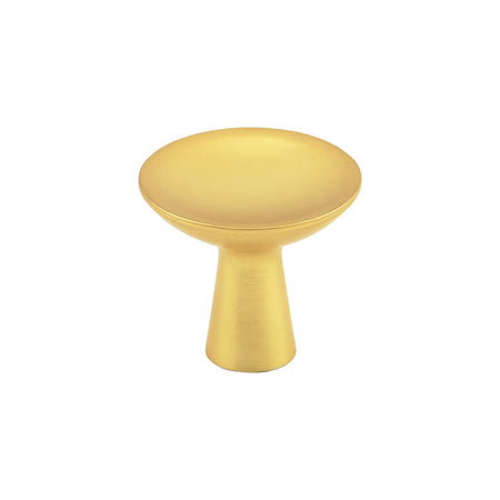 Hickory H078776BGB: 1-1/4" Maven Cabinet Knob - Brushed Golden Brass