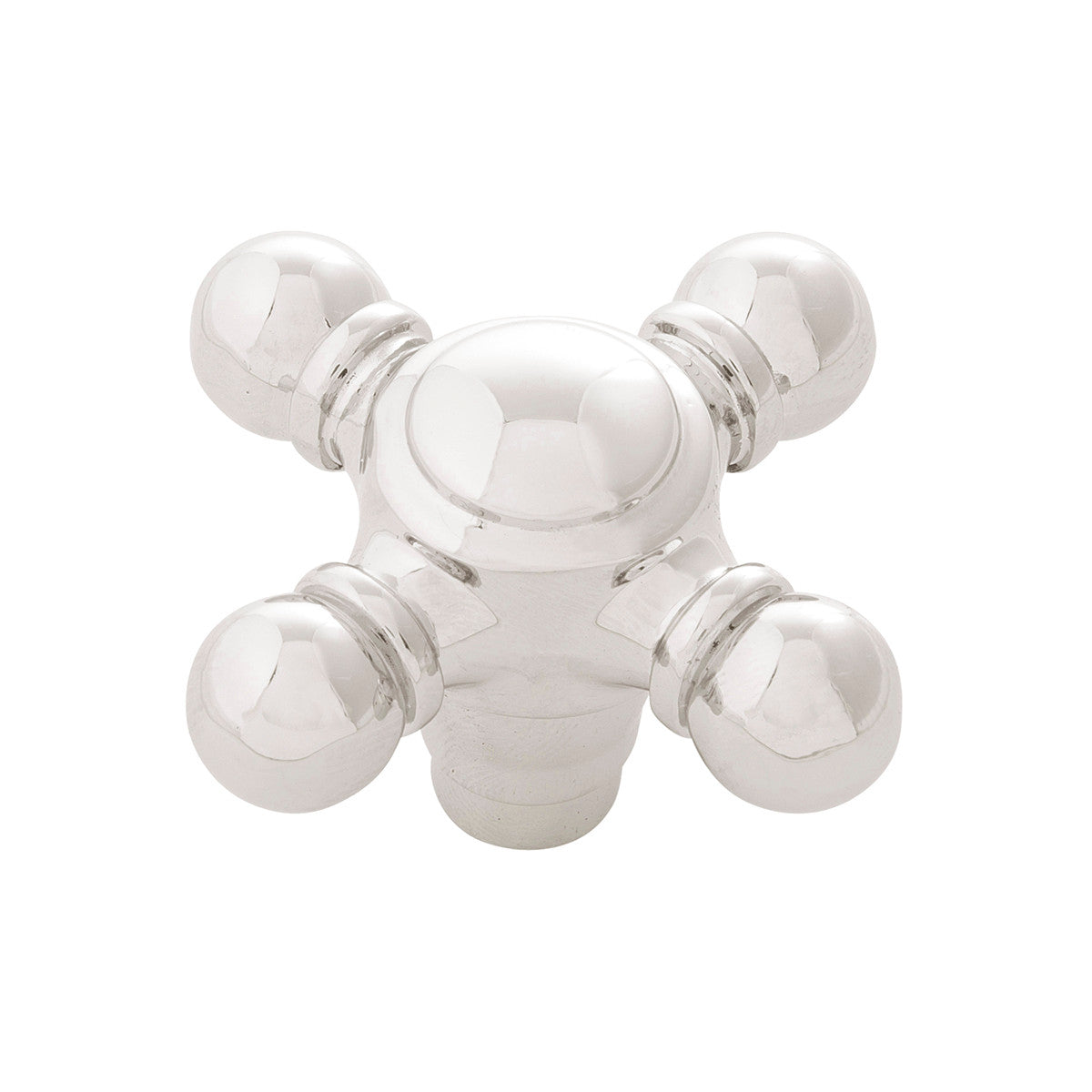 Belwith B076809-14: 2-1/8" Fuller Cabinet Knob - Polished Nickel