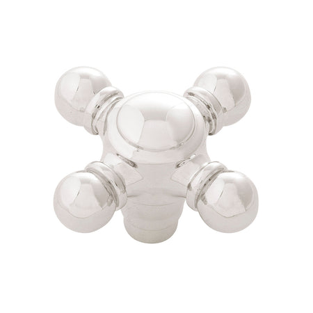 Belwith B076809-14: 2-1/8" Fuller Cabinet Knob - Polished Nickel