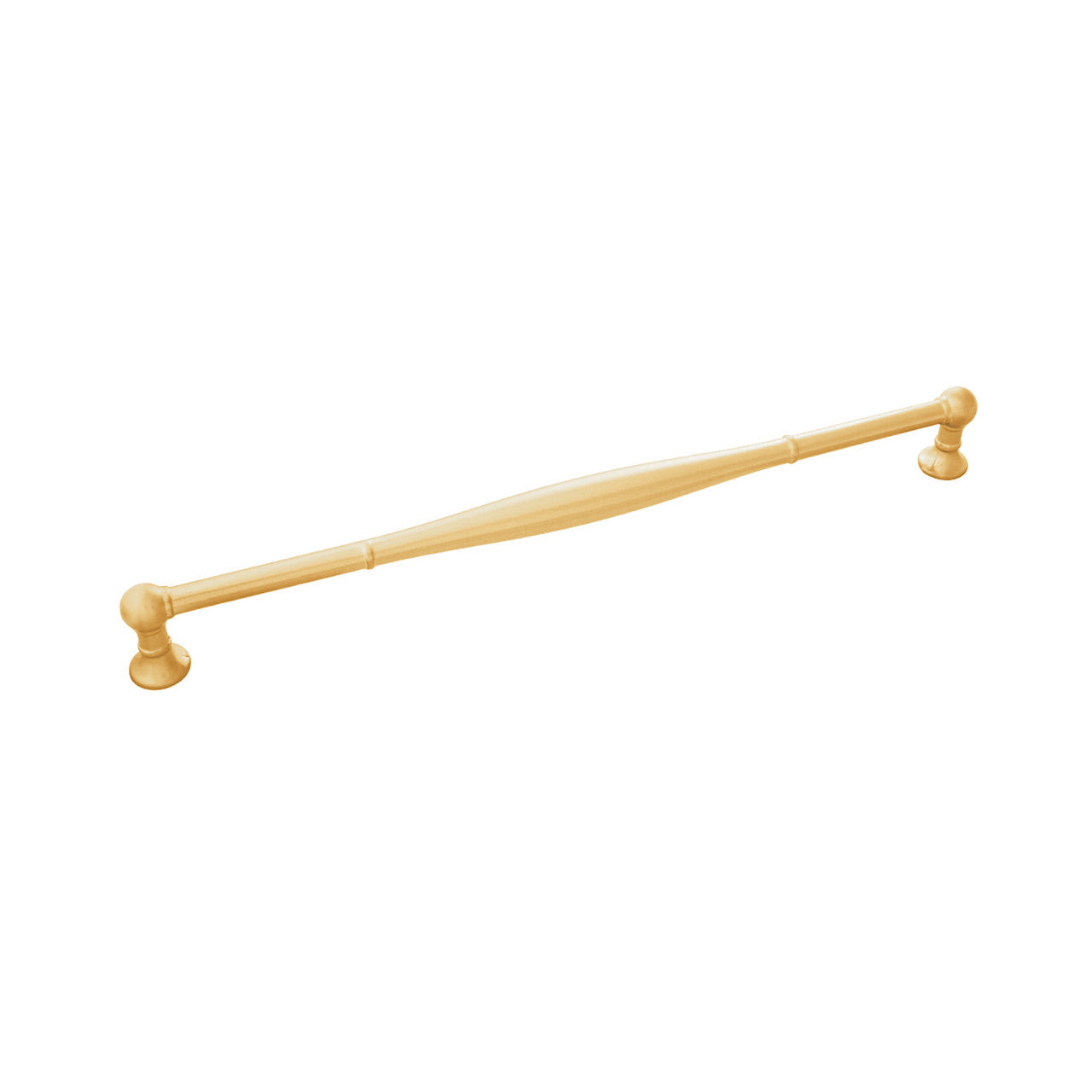 Belwith B076294-BGB: 12" cc Fuller Cabinet Pull - Brushed Golden Brass
