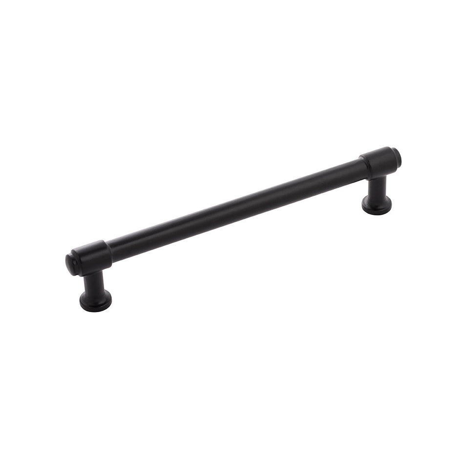 Hickory H077854MB: 160mm cc Piper Cabinet Pull - Matte Black