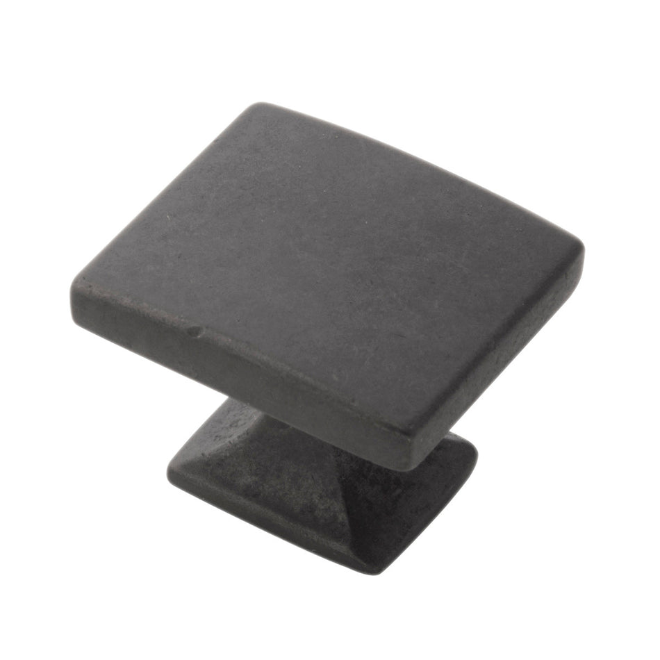 Hickory H076699-BI: 1-7/16" Forge Cabinet Knob - Black Iron