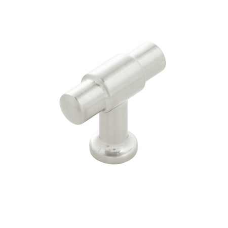 Hickory H077850SN: 1-5/8" Piper T-Bar Cabinet Knob - Satin Nickel