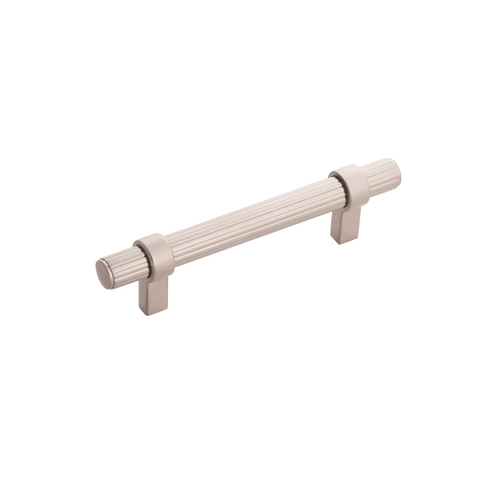 Belwith B076888-SN: 96mm cc Sinclaire Cabinet Pull - Satin Nickel
