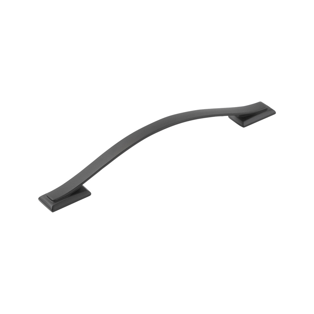 Hickory H078773MB: 160mm cc Dover Arch Cabinet Pull - Matte Black